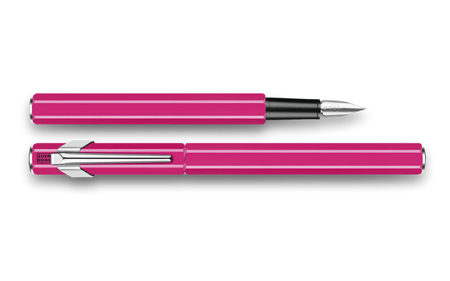 Fountain Pen 849 Metal Purple Fluo