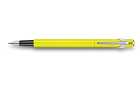 Fountain Pen 849 Metal Yellow Fluo