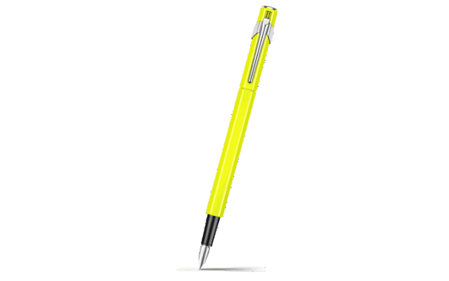Fountain Pen 849™ FLUO Yellow B | Caran d'Ache GB