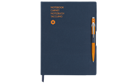 Notebook OFFICE A5 Canvas-Blue
