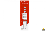 STAINLESS STEEL PENCIL PEELER – BLISTER + 3 replaceable blades