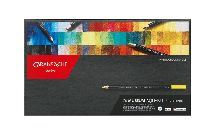 Standard Box of 76 Colours MUSEUM Aquarelle