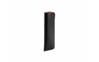 BLACK LEATHER CASE FOR 2 PENS