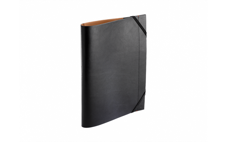 Black Leather A4 Folder Caran D Ache, Black Leather Folder Png