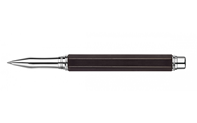 Silver-Plated and Rhodium-Coated VARIUS EBONY Roller Pen