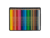 Box of 30 Colours Pencils SWISSCOLOR Water-soluble