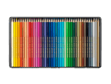 Box of 40 Colours Pencils SWISSCOLOR Water-soluble