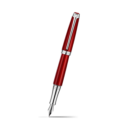 CARAN D'ACHE カランダッシュ レマン ルージュカーマイン ボールペン CARAN D'ACHE カランダッシュ ローラーボール レマン ボールペン