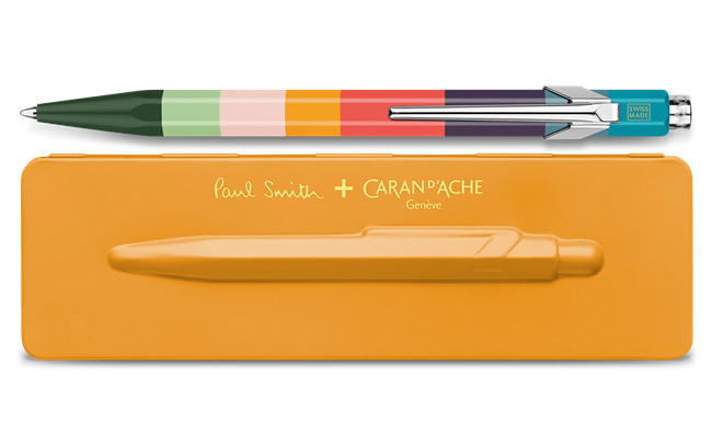 849 PAUL SMITH Ballpoint pen with etui ORANGE - Limited Edition