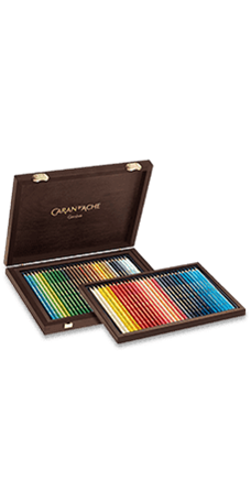 Wooden Box of 60 Colours SUPRACOLOR™ Aquarelle