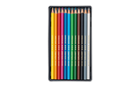 Box of 12 Colours Pencils SWISSCOLOR permanent