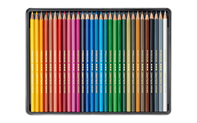 Box of 30 Colours Pencils SWISSCOLOR permanent