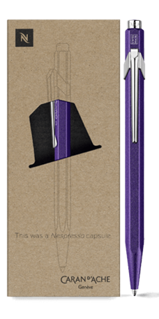 Bolígrafo Caran dAche 849-850 color violeta 