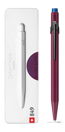 LAST PIECES - Ballpoint Pen 849 CLAIM YOUR STYLE Burgundy – Limited Edition