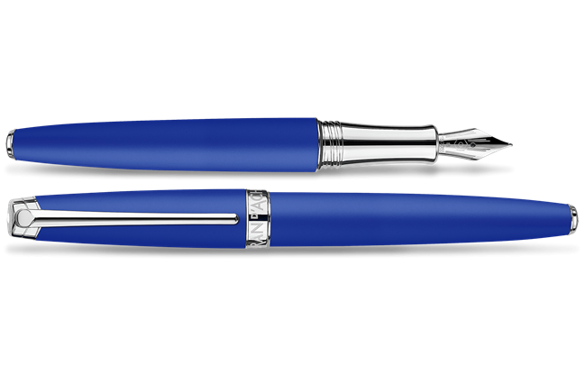 Gift Set KLEIN BLUE® LÉMAN Fountain Pen with Inkwell - Limited Edition