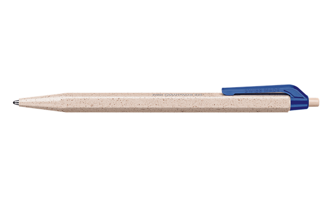 Set of 2 Ballpoint pens 825 WOOD CHIPS with blue cartridge