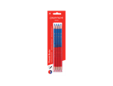 Set 4 Crayons PRISMALO® BICOLOR Rouge/Bleu