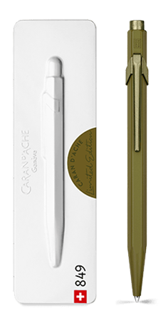 Caran d'Ache 849 Claim Your Style Moss Green Limited Edition ballpoint 849.566