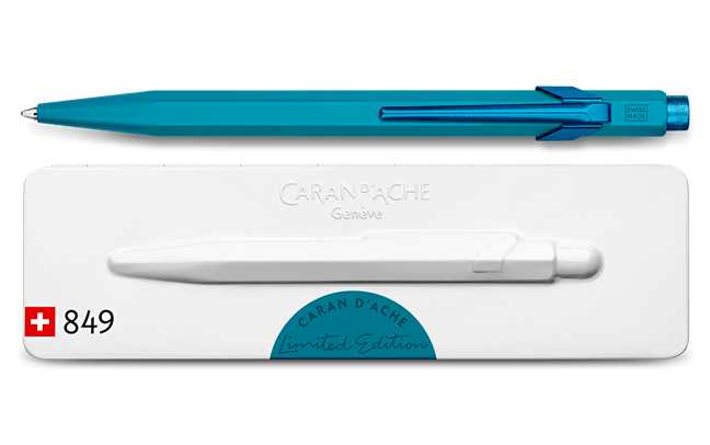 Kugelschreiber 849 CLAIM YOUR STYLE in Gletscherblau - Limitierte Edition