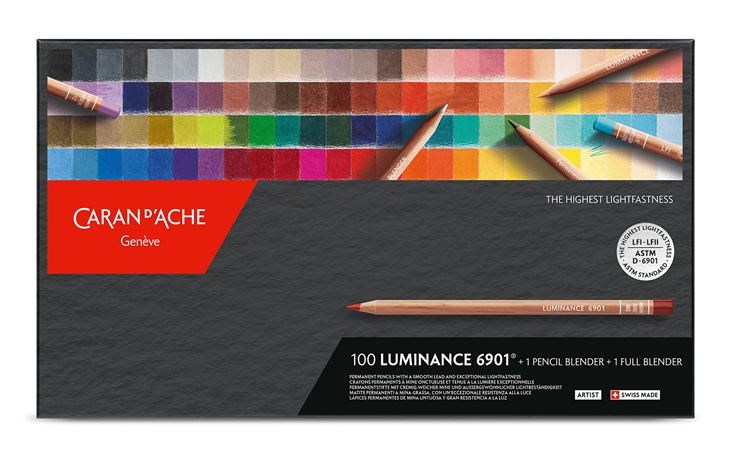 Caran D'Ache - Luminance 6901, Set di matite colorate