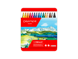 Set mit 15 Fasermalern FIBRALO + Heft oder Postkarten SWISS EXPLORER