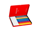 Set mit 15 Fasermalern FIBRALO + Heft oder Postkarten SWISS EXPLORER