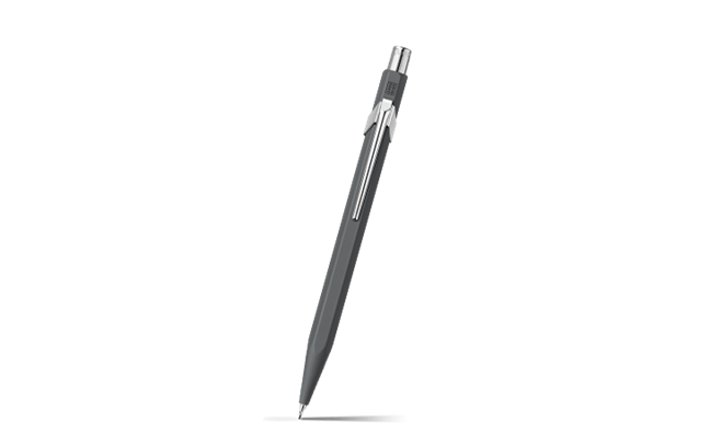 Caran d'Ache 844 Metal Collection Mechanical Pencil in Anthracite Grey -  0.7mm