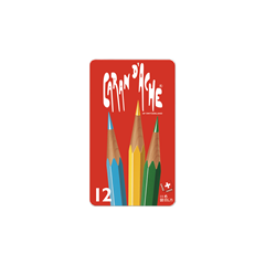 Caran dAche Fancolor Crayons de couleur Aquarellables dans boîte en méta 30 pcs 