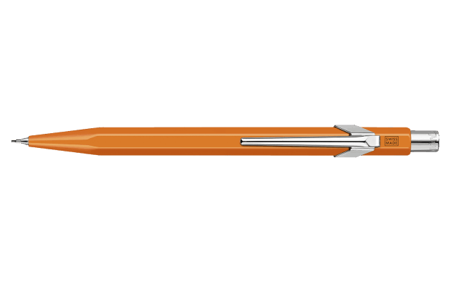 Box of 10 Orange 849 FLUO LINE Mechanical Pencil