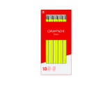 Box of 10 Yellow ballpoint pens 849™ FLUOLINE