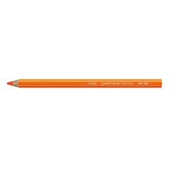 Caran D'Ache – Lot De 28 Crayons De Couleur Fluo – Classic Maxi Avec Gobelet – Mine Douce, Bois FSC