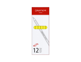 Confezione da 12 matite MAXI Giallo Fluo