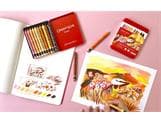 Box of 10 Neocolor® II Aquarelle in Warm shades – Limited Edition by Beya Rebaï + Online course