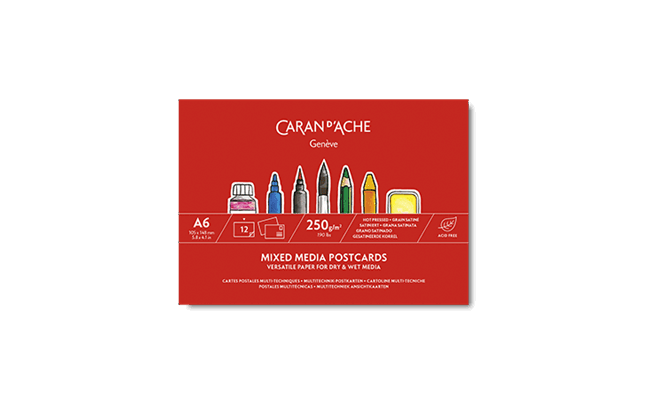 ポストカードサイズ　イラスト　ドローイング ドローイング『ドローイング①』ポストカードサイズㅤイラスト