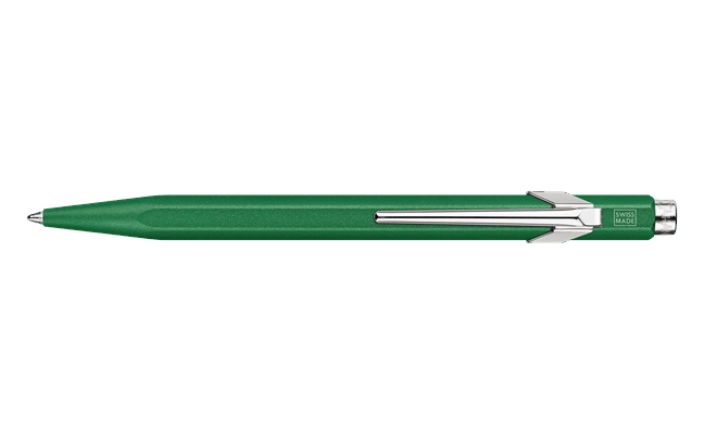 Box of 10 Green 849 COLORMAT-X Ballpoint Pens