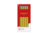 Box of 10 Yellow 849 COLORMAT-X Ballpoint Pens