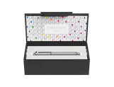Silver-Plated and Rhodium-Coated VARIUS RAINBOW Fountain Pen
