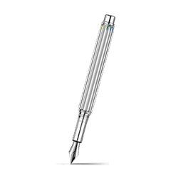 Silver-Plated and Rhodium-Coated VARIUS™ RAINBOW Fountain Pen limitierte Edition