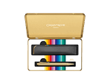 COLOUR TREASURE ECRIDOR SUNLIGHT Gift Set Ballpoint Pen & Leather Case (Limited Edition)