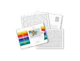 Cartoline da colorare COLOUR TREASURE – Edizione limitata