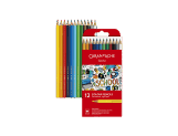 Boîte Carton 12 Crayons Permanents SCHOOL LINE
