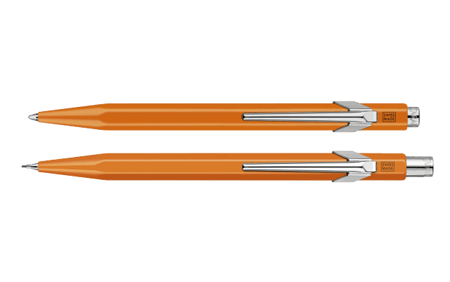 Orange 849 Set Ballpoint Pen + Mechanical Pencil