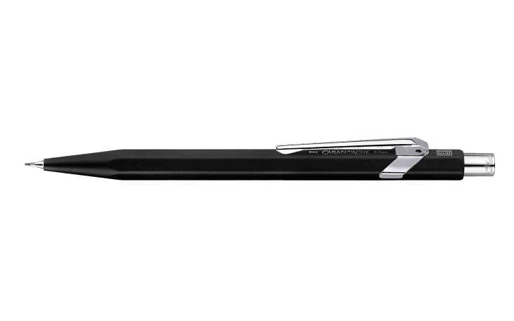 849 ブラック ボールペン（青芯）＋メカニカルペンシル0.7mmセット