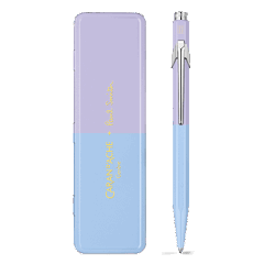 849 PAUL SMITH Sky Blue & Lavender Purple Ballpoint Pen - Limited Edition