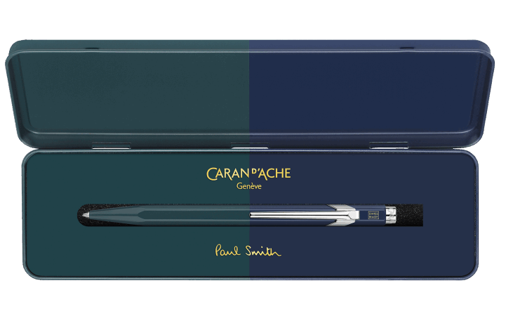 849™ PAUL SMITH Racing Green & Navy Blue Ballpoint Pen Special Edition