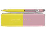 849™ PAUL SMITH Chartreuse Yellow & Rose Pink Ballpoint Pen Special Edition