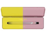 849 PAUL SMITH Chartreuse Yellow & Rose Pink Ballpoint Pen - Limited Edition