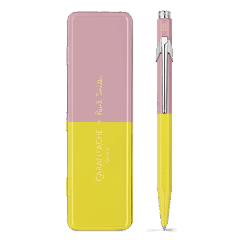 Stylo Bille 849 PAUL SMITH Chartreuse Yellow & Rose Pink - Édition Limitée