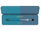 849 PAUL SMITH Cyan Blue & Steel Blue Ballpoint Pen - Limited Edition