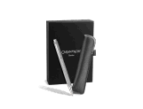 ECRIDOR VENETIAN Set Palladium Ballpoint Pen & Leather Case - Special Edition